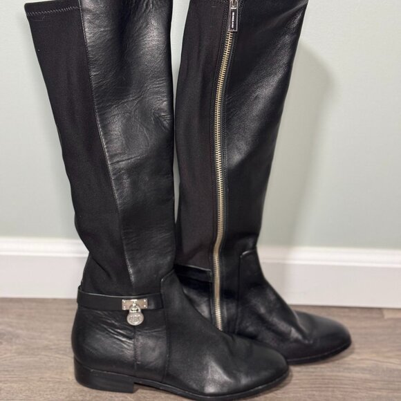 Black Size 7 Michael Kors Heeled Boot - Picture 1 of 7